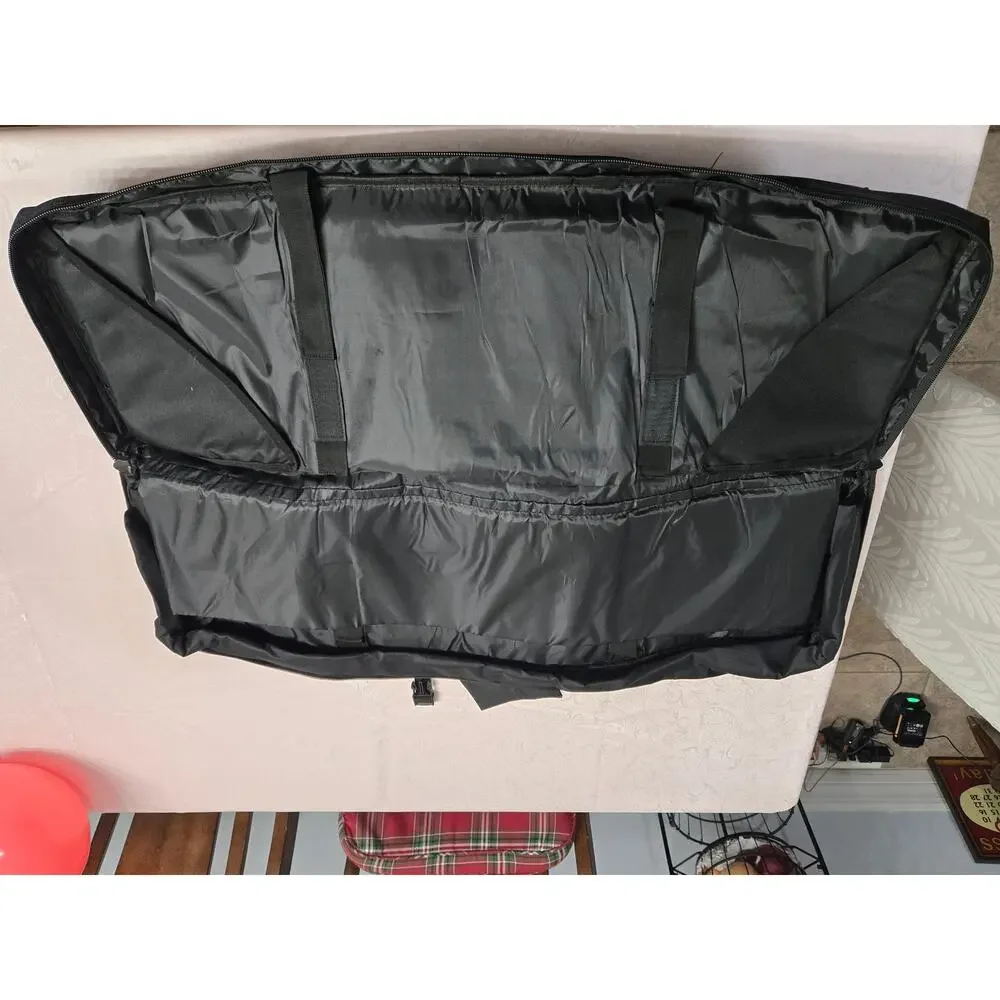 Large Tactical Double Case Soft Bag Backpack MOLLE Black New